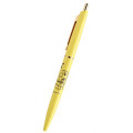 Japan Doraemon Clic Gold Ballpoint Pen - Doraemon : Tea Time Yellow - 1