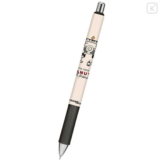Japan Peanuts EnerGel Gel Pen - Snoopy & Woodstock : Friends Road Trip - 1