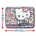 Japan Sanrio Flannel Lap Blanket - Hello Kitty : Retro Heisei Kogal Y2K - 3