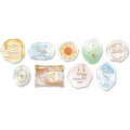 Japan Q-LiA Wax Style Seal Sticker - Junkissa Memory Holographic Silver Gold Foil - 2