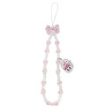 Japan Esther Bunny Bead Strap with Mascot - Ribbon Pink - 1