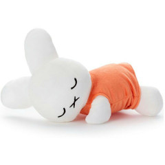 Japan Miffy Sleeping Friend Plush Toy (M) - Miffy : 70th Anniversary Orange Dress