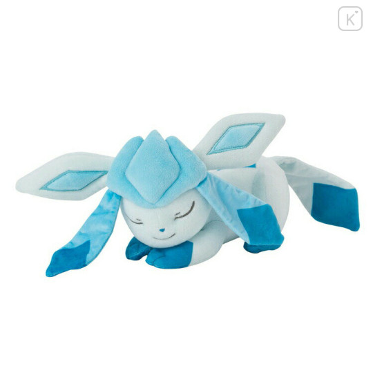 Japan Pokemon Sleeping Friend Plush Toy (S) - Eevee Evolution Glaceon - 1