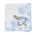 Japan Disney Store Gauze Towel - Alice : Flower Watercolor - 3