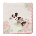 Japan Disney Store Gauze Towel - Minnie : Flower Watercolor - 3