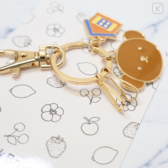 Japan Miffy Alloy Charm Keychain - Boris : Bruna Face & Motif House - 2