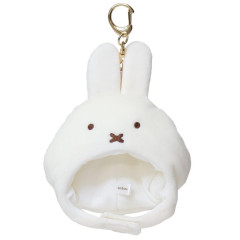 Japan Miffy Miniature Keychain Bag Charm - Miffy : Face Costume Hairband
