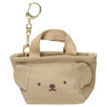 Japan Miffy Miniature Keychain Bag Charm - Boris : Bruna Mini Tote Face - 1