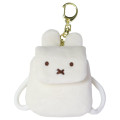 Japan Miffy Miniature Keychain Bag Charm - Miffy : Bruna Mini Rucksack Face White - 1