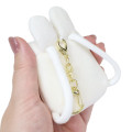 Japan Miffy Miniature Keychain Bag Charm - Miffy : Bruna Mini Rucksack Face White - 2