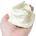 Japan Miffy Miniature Keychain Bag Charm - Miffy : Bruna Mini Hat Face - 2