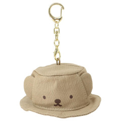 Japan Miffy Miniature Keychain Bag Charm - Boris : Bruna Mini Hat Face