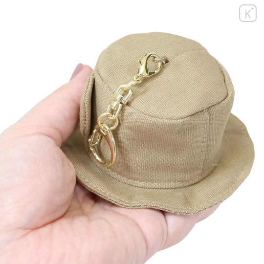 Japan Miffy Miniature Keychain Bag Charm - Boris : Bruna Mini Hat Face - 2