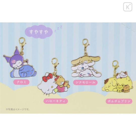 Japan Sanrio Secret Tiny Metal Charm - Characters Sleep Blind Box - 2