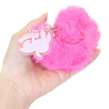 Japan The Powerpuff Girls Dangling Tail Mascot Bag Charm - Blossom Heart Pink - 2