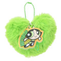 Japan The Powerpuff Girls Dangling Tail Mascot Bag Charm - Buttercup Heart Green - 1