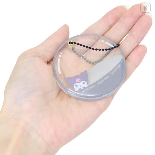 Japan Sanrio Photo Frame Keychain - Kuromi : Capsule Style - 2