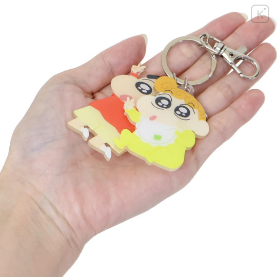 Japan Crayon Shin-chan Acrylic Charm Keychain - Shinnosuke Nohara : Sister - 2