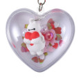 Japan Disney Store Shaka Shaka Keychain - Baymax : Heart Capsule Style - 4