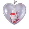 Japan Disney Store Shaka Shaka Keychain - Baymax : Heart Capsule Style - 5
