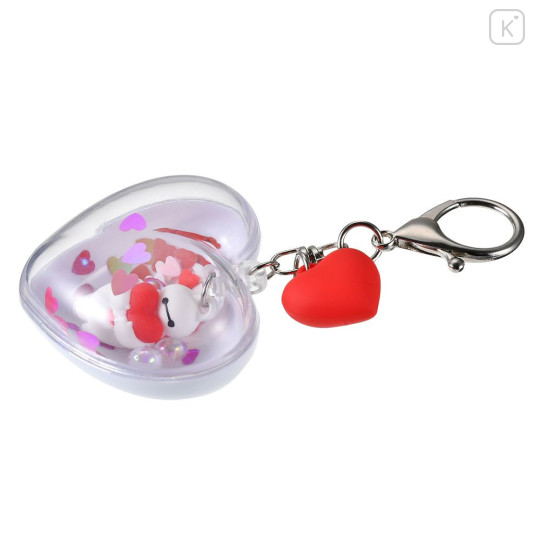 Japan Disney Store Shaka Shaka Keychain - Baymax : Heart Capsule Style - 7