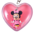 Japan Disney Store Shaka Shaka Keychain - Minnie : Heart Capsule Style - 3