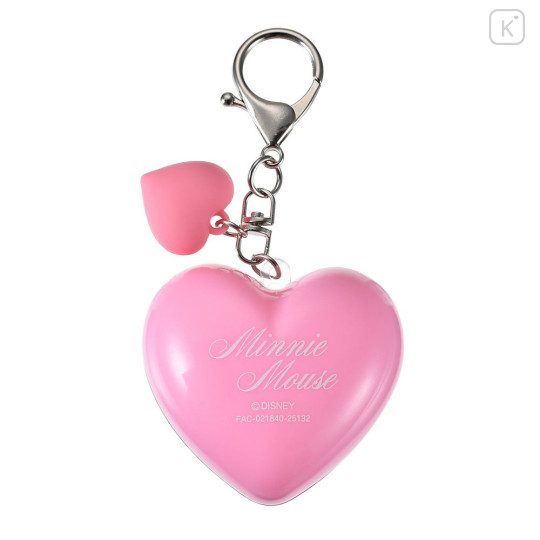 Japan Disney Store Shaka Shaka Keychain - Minnie : Heart Capsule Style - 6