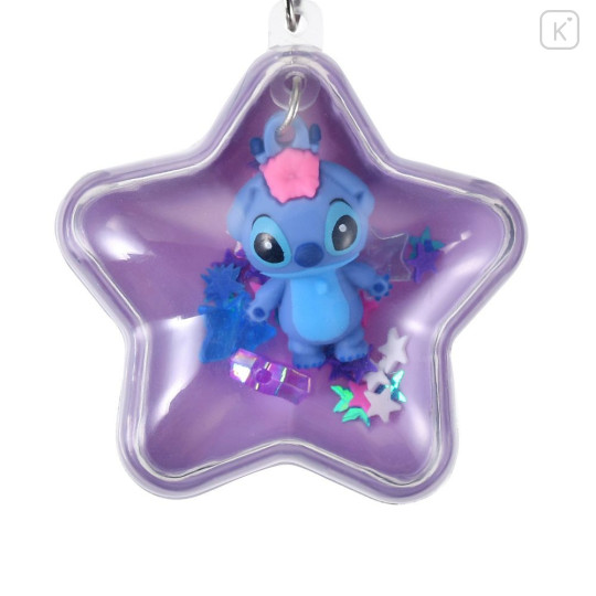 Japan Disney Store Shaka Shaka Keychain - Stitch : Star Capsule Style - 5