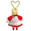 Japan Sanrio Mascot Bag Charm - Marron Cream : Red Dress - 1