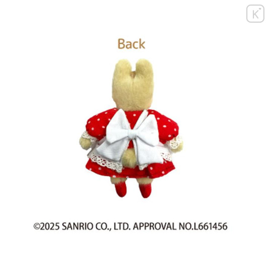 Japan Sanrio Mascot Bag Charm - Marron Cream : Red Dress - 2