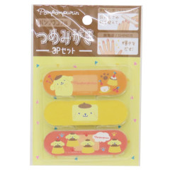Japan Sanrio Nail File Shiner Set - Pompompurin : Band-Aid Style