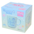 Japan Sanrio Ceramic Mug - Cinnamoroll : Happy Drawing - 3