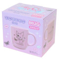 Japan Sanrio Ceramic Mug - Kuromi : Happy Drawing - 3