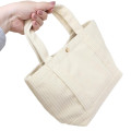 Japan Miffy Mini Tote Bag - Miffy Corduroy Ivory - 2