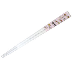 Japan San-X Clear Chopsticks 18cm - Nyan Nyan Nyanko : Pink