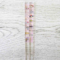 Japan San-X Clear Chopsticks 18cm - Nyan Nyan Nyanko : Pink - 2