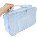 Japan San-X Clothing Compression Bag - Kiiroitori & Rilakkuma : Face Light Blue - 2