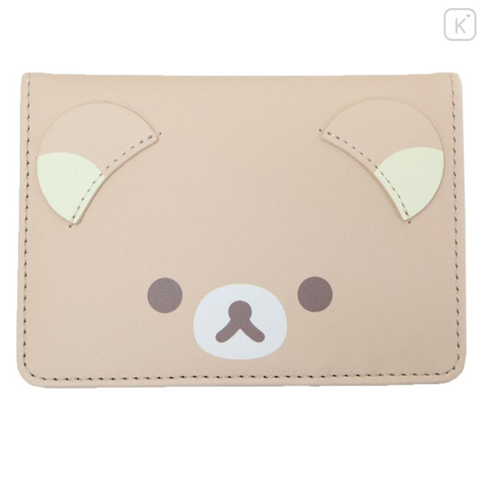 Japan San-X Passport Cover Card Holder - Rilakkuma : Face - 1