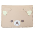 Japan San-X Passport Cover Card Holder - Rilakkuma : Face - 1
