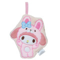 Japan Sanrio Hand Towel with Loop - My Melody : Cheers Banzai Series Rabbit - 1