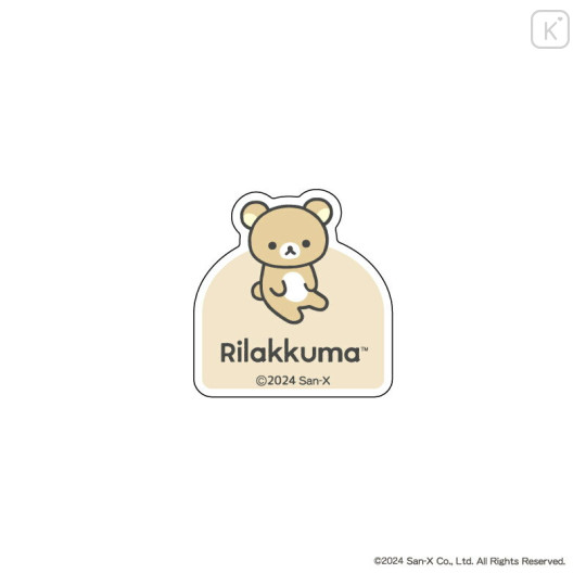 Japan San-X Acrylic Clip - Rilakkuma - 1