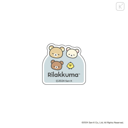 Japan San-X Acrylic Clip - Rilakkuma : Collection Face - 1