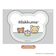 Japan San-X Acrylic Coaster - Chairoikoguma & Rilakkuma