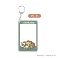 Japan San-X Photo Style Acrylic Keychain - Rilakkuma : Green - 1