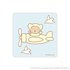 Japan Miffy Acrylic Coaster - Boris : Pilot
