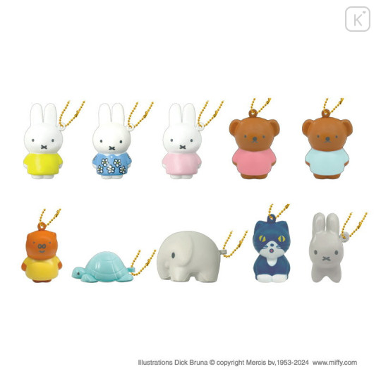 Japan Miffy Squishy Mascot Box Set - Miffy : B - 1
