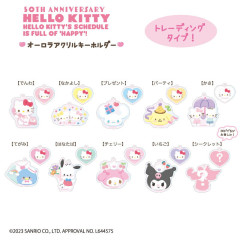Japan Sanrio Trading Aurora Keychain Box Set - Hello Kitty : 50th Anniversary