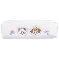 Japan Mikko Illustrations Fluffy Long Pouch - White