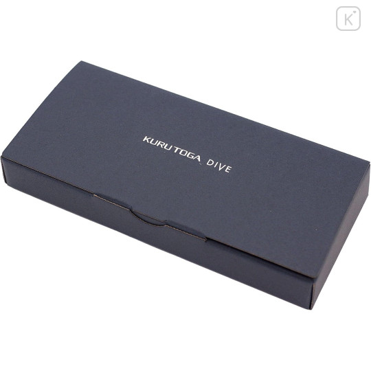 Japan Uni Kuru Toga Dive Mechanical Pencil - 0.5mm Twilight Orange - 5