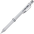 Japan Uni Alpha Gel Slim Firm Grip Mechanical Pencil - 0.5mm White - 1